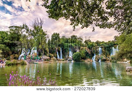 Kravica Waterfalls On The Trebizat River In Bosnia And Herzegovina - The Balkans, Europe