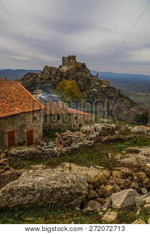 Ruins In Trevejo In Caceres, Estremadura In Spain