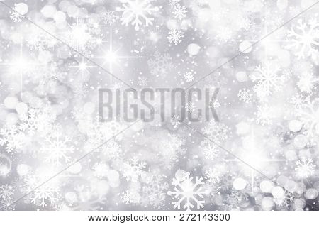 Abstract, Background, Beautiful, Silver Background, Blurred, Bokeh .bright ,map ,christmas, Decorati