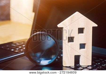 house magnifying glass image photo free trial bigstock sale property online free