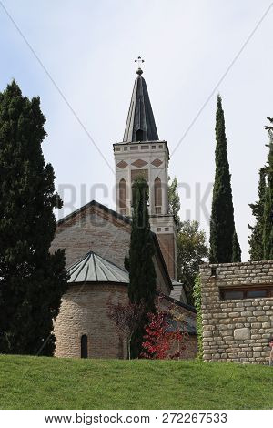 Christian Church In Bodbe Town In Georgia