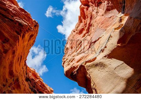 View Of The Sky From The Canyon 