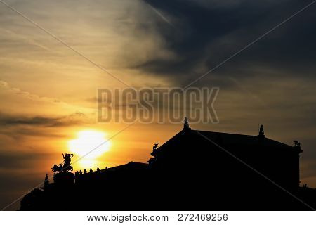 Dresden Is A City In Saxony With Many Historical Sights