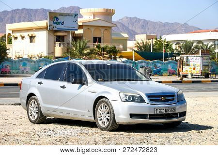 Fujairah, Uae - November 18, 2018: Motor Car Chevrolet Caprice In The City Street.