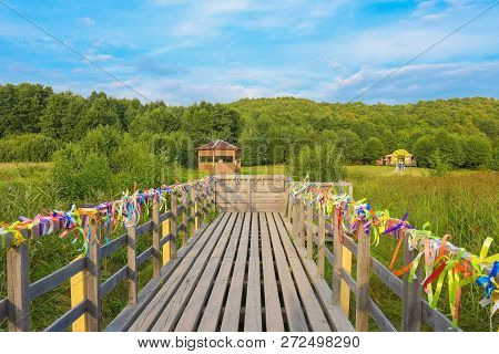 Pereslavl-zalessky, Russia, September 2, 2018: Observation Deck In The National Park 