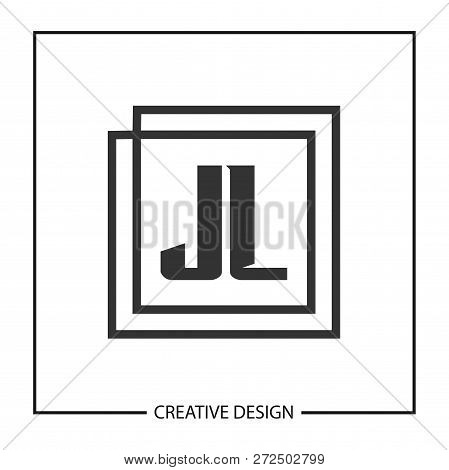 Initial Letter Jl Logo Template Vector Design
