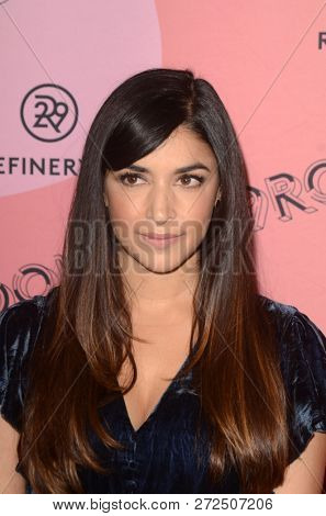 LOS ANGELES - DEC 4:  Hannah Simone at the Refinery29's 