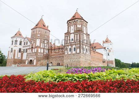Mir, Belarus - September 3, 2015: Mir Castle Is A World Heritage Site