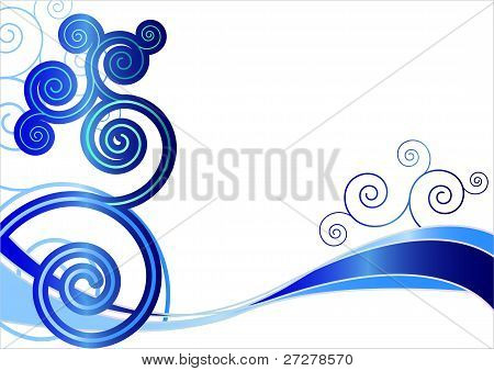 téli vector design forgat