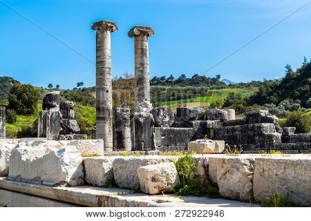 Ancient Historical Tourism Place Sardes Artemis