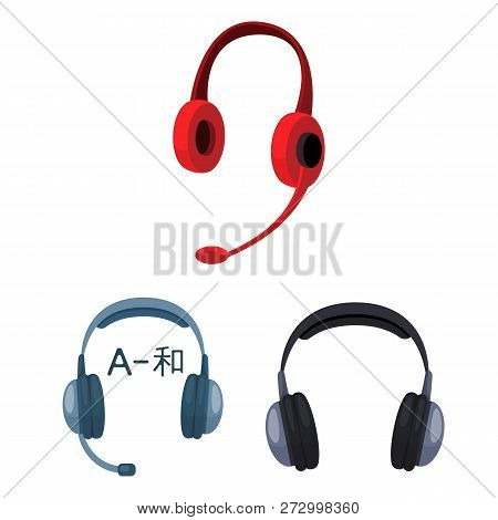 Vector Illustration Of Mobile And Music Icon. Collection Of Mobile And Dj  Vector Icon For Stock.
