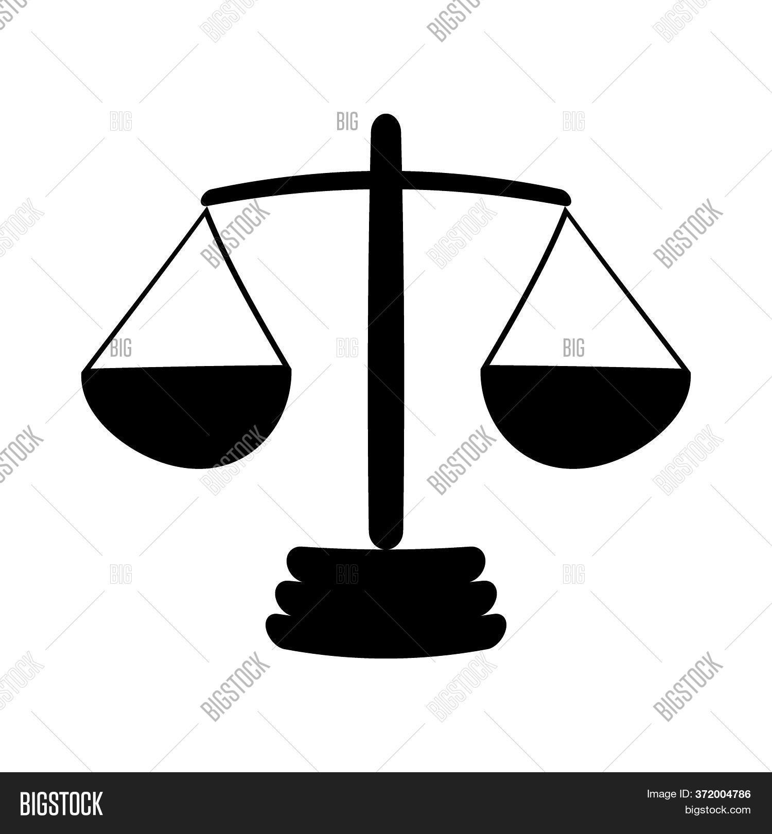 Scale Symbol Icon On Image & Photo (Free Trial) Bigstock