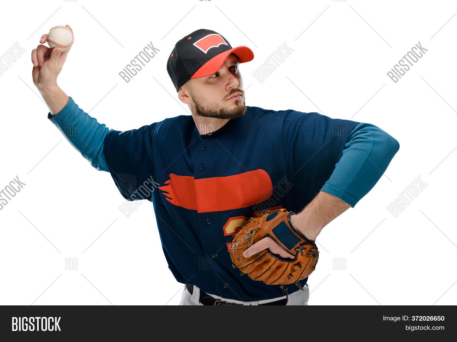 Pitcher Throwing Ball Image & Photo (Free Trial) Bigstock