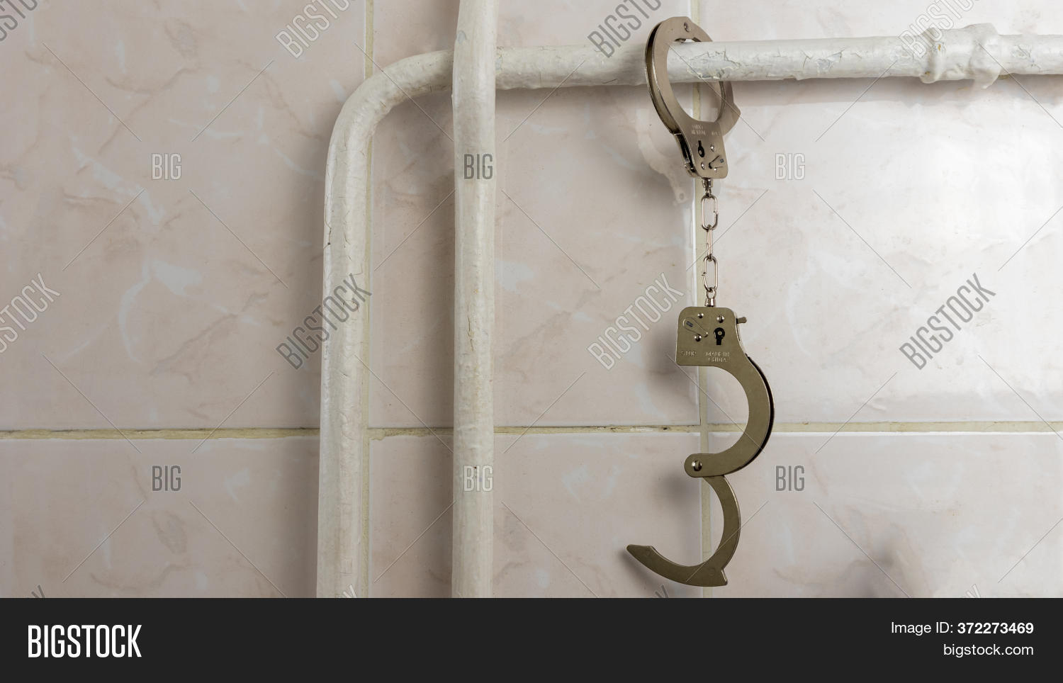 Iron Handcuffs Hang Image & Photo (Free Trial) Bigstock