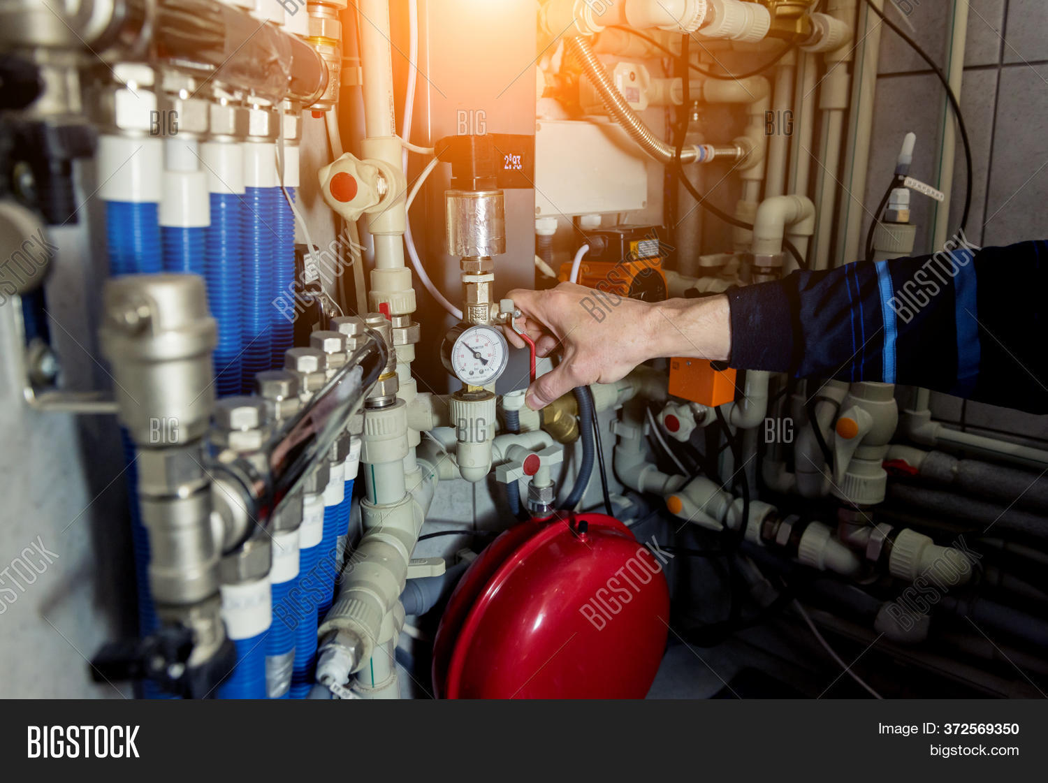 Heating Engineer Image & Photo (Free Trial) Bigstock