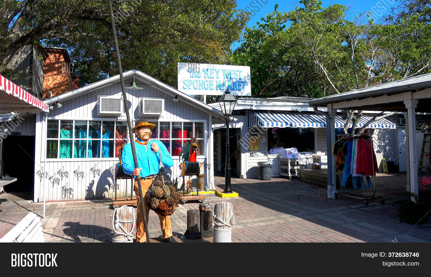 Key West Sponge Market Image & Photo (Free Trial) Bigstock