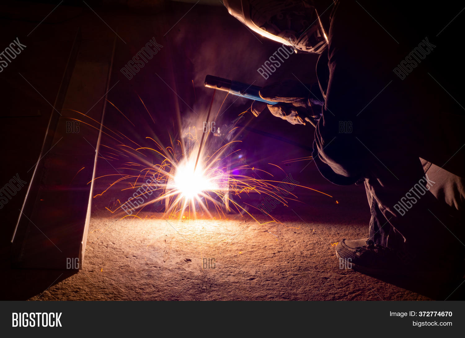 Arc Welding Steel Image & Photo (Free Trial) Bigstock
