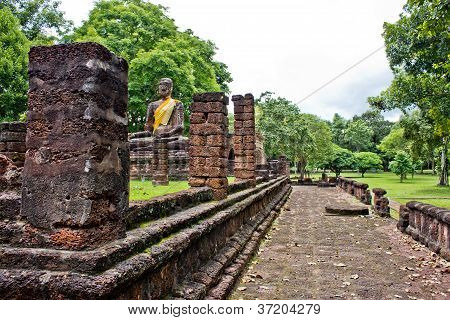 Kamphaeng Phet Historical Park Thaimaa