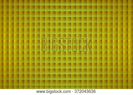 Abstract Stripes With Pale Green And Yellow Shapes