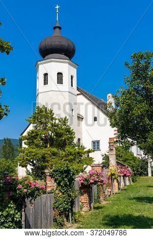 Monastery winery Thallern near Gumpoldskirchen, Lower Austria, Austria