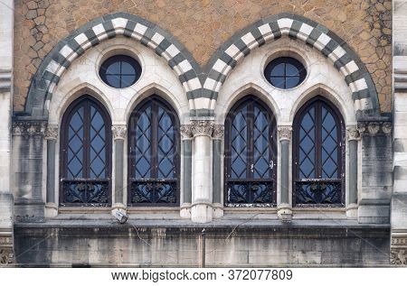 MUMBAI, INDIA - FEBRUARY 14, 2020: The David Sassoon Library in Kala Ghoda area, Mumbai, India