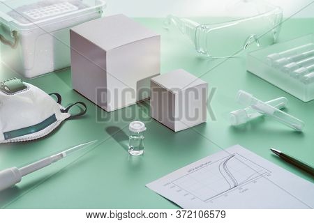 Sars-cov-2 Pcr Diagnostics Kit. This Is Rt-qpcr Kit For Real Time Reverse Transcription And Amplific
