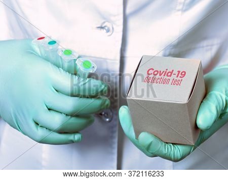 Testing System For Detection Of Nucleic Acids, Rna For Novel Coronavirus Sars-cov-2 In Patients For 
