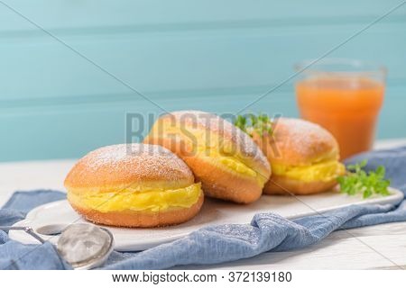 Portuguese Fried Dough With Sugar
