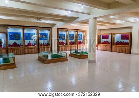 Sonargaon, Bangladesh - November 21, 2016: Interior Of Folk Arts Museum In Sonargaon Town, Banglades