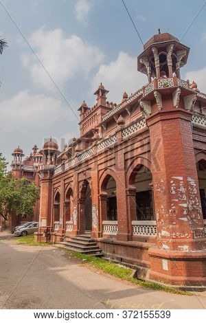One Of Buildings At The Campus Of University Of Dhaka, Bangladesh