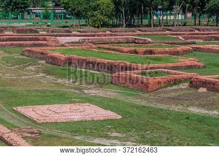 Somapuri Vihara Somapura Mahavihara , Ruins Of Buddhist Monastic Complex In Paharpur Village, Bangla