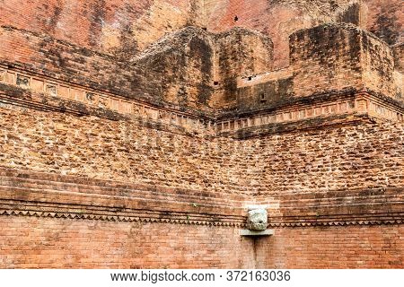 Detail Of Somapuri Vihara Somapura Mahavihara , Ruins Of Buddhist Monastic Complex In Paharpur Villa