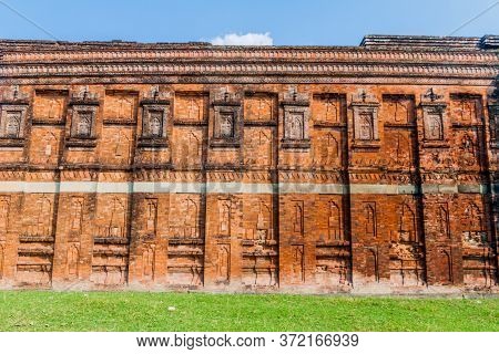 Ruins Of Ancient Darasbari Darashbari Mosque In Sona Masjid Area, Bangladesh