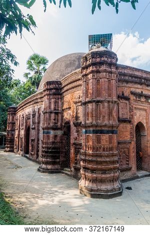 Ancient Khania Dighi Khaniadighi Mosque In Sona Masjid Area, Bangladesh