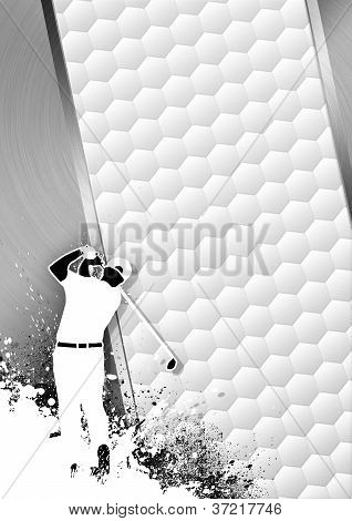 Golf-tausta