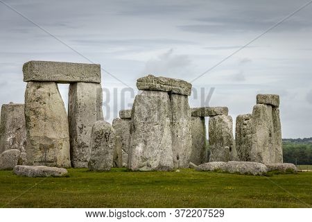View Of The Stonehenge In United Kingdom