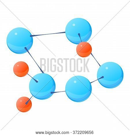 Chemical Bond Icon. Isometric Illustration Of Chemical Bond Vector Icon For Web