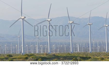The Windmills Of Palm Springs In California - Travel Photography