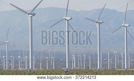 The Windmills Of Palm Springs In California - Travel Photography