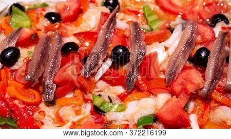 Esqueixada De Bacalla, Typical Of Catalonia, Put On The Table