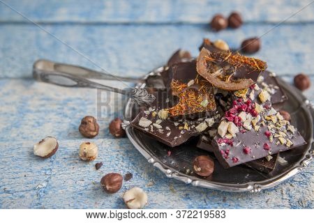 Kraft Chocolate With Different Flavors On The Table