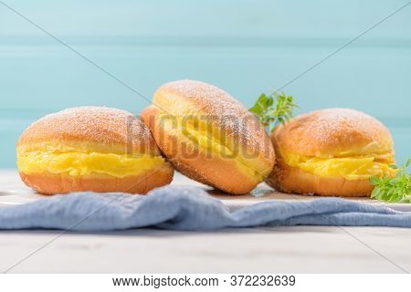 Portuguese Fried Dough With Sugar