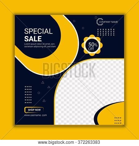 Social Media Banners Vector Photo Free Trial Bigstock