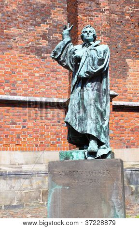 Statue of Martin Luther in Hannover, Germany