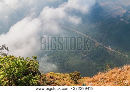 View From Mt Zwegabin Near Hpa An, Myanmar