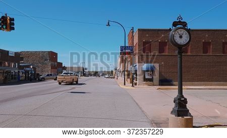 The Beautiful City Center Of Stroud - A Small Town In Oklahoma - Oklahoma City-oklahoma - October 21