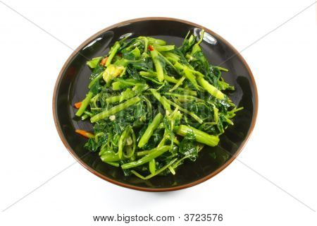 Singola porzione di verdure al vapore