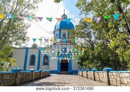 El Chorrito, Tamaulipas, Mexico, The Catholic Church To The Virgin Del Chorrito