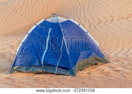Tent In The Dunes Of Wahiba Sands Sharqiya Sands , Oman