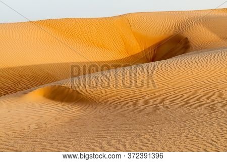 Sand Dunes Of Sharqiya Wahiba Sands, Oman